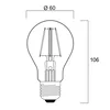 Sylvania ToLEDo Retro LED svetilka E27 4,1W 4er Mix
