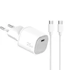 Celly Kućni punjač od 25W sa USB-C kablom ( UPTC1USBC25WCTC )