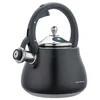 slomart Klausberg kotliček za vodo KB-7918, inox, črn, 2,8l, s piščalko