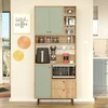 Hanah Home Komoda RE6-SY, 88x205x35.5 cm, Zelena