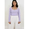Trend Alacati Stili Ženska bluza Alc-X14791, Lavanda