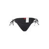 HUGO Bikini hlačke PURE SIDE črna