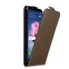 Cadorabo Cadorabo Ohišje, združljivo z Huawei P SMART 2018 / Enjoy 7S v kava rjava - Zaščitni ovitek v obliki flipa z magnetnim zapiranjem, (20561756)