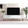 Hanah Home TV Komoda Dore, 180x45x30 cm, Bela