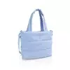 Heys Puffer Tote Bag Light Blue
