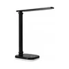 LED RGBW prigušiva stona lampa sa bežičnim punjenjem LED/7W/5V USB crna