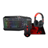 REDRAGON Set - Gaming tastatura, miš, slušalice i podloga za miša 4 u 1 Combo S101-BA-2 crni