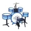 Bontempi otroški komplet bobnov 6 delov s stolom 514831