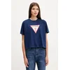Guess Jeans Majica W5GI20 KCTG1 Mornarsko modra Regular Fit