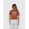 Salty Crew Boat Shop Crop T-Shirt sierra