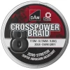 DAM STRUNA CROSSPOWER 8-BRAID 150M DARK GREY 0/22