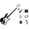 PSD Guitars PCB-100 Premium SET Black Električna bas kitara