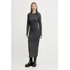 HUGO Vsakodnevna obleka Nastan 50542400 Črna Slim Fit