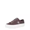 Superge Calvin Klein Jeans Vulc Flatform Low Canvas Mg YW0YW01763 Bordo rdeča
