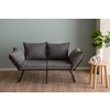 ATELIER DEL SOFA Sofa dvosed Viper 2 Seater Grey