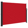 Uvlačiva bočna tenda 140 x 600 cm crvena