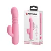 Vibrator Pretty Love Leopold, 15.5cm, Svetloroze