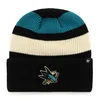 Zimska kapa 47 Brand NHL San Jose Sharks Clubhouse Jennings ’47 CUFF KNIT