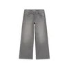 WE Fashion Kavbojke siv denim