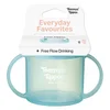 Tommee Tippee lonček z ustnikom in ročaji, First Cup, 4m+, 190ml sort
