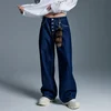 Baggy fit farmerke