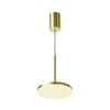 Maytoni P076PL-L12W3K-BS - LED luster na sajli PLATO LED/12W/230V 3000K zlatna