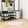 Tepih IZA kratka vlakna skandinavski izgled krem O 80 cm