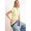 Trendyol Milla Ženska bluza, Žuta