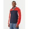 Tommy Jeans Prehodna jakna marine/rdeča/bela