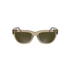 CALVIN KLEIN WOMEN'S SUNGLASSES BROWN