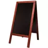 Crna oglasna A-Tabla Securit Sandwich 70x125cm