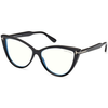 Tom Ford Muški okvir za dioptrijske naočare Blue Block 0FT5843-B 156, Crni