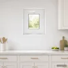 vidaXL Nagibno okno v kleti RISOR 40 x 45 cm PVC in steklo