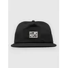 The Dudes Cap Factory Label Unstructured 5 Panel Cap black