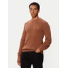 Quiksilver Pulover EQYSW03342 Rjava Regular Fit