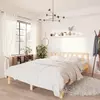 vidaXL Posteljni okvir iz trdne borovine 160x200 cm