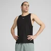 Mens Puma CLOUDSPUN Running Tank, Black, Size XL, Men