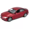 Bburago 1:24 Plus Alfa Romeo Giulia (2016) kovinsko rdeča