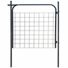 Vrtna ograda 100x100 cm antracit boje