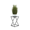 Stalak za cveće LOFT 40x23,5 cm crna