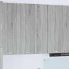vidaXL Viseča omarica s polico Riga Siva Sonoma 60 x 31 x 100 cm