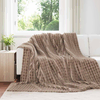 Pokrivači za bacanje 6 pcs Kamel 240 x 220 cm Runo