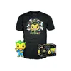FUNKO Funko pop! & TEE: DC - Joker - (BKLT) - Majhen - (s) - DC Comics - majica - oblačila z zbirljivo vinilno figuro - Ideja o darilu - igrače in kratki rokav za odrasle Unisex Men and Women, (21264998)