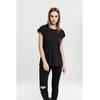 Urban Classics Curvy Majica Extended Shoulder, črna