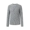 JOOP! Jeans Pulover Gadi mornarska / bela