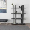 Hanah Home Polica za knjige Onno, 120x160x31 cm, Crna