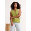 Trendyol Curve Ženska bluza Tbbss26Af00050, Zelena
