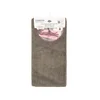 Set of 3 floor washcloths, microfiber, 50x70 cm, Taupe - Tiseco