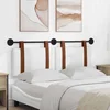 Vidaxl Visoki naslon za glavo Bela 150 x 55 x 5 cm Antikni PU