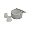 9-piece fluted pastries cutter mould set, plastic, 2-10 cm - de Buyer